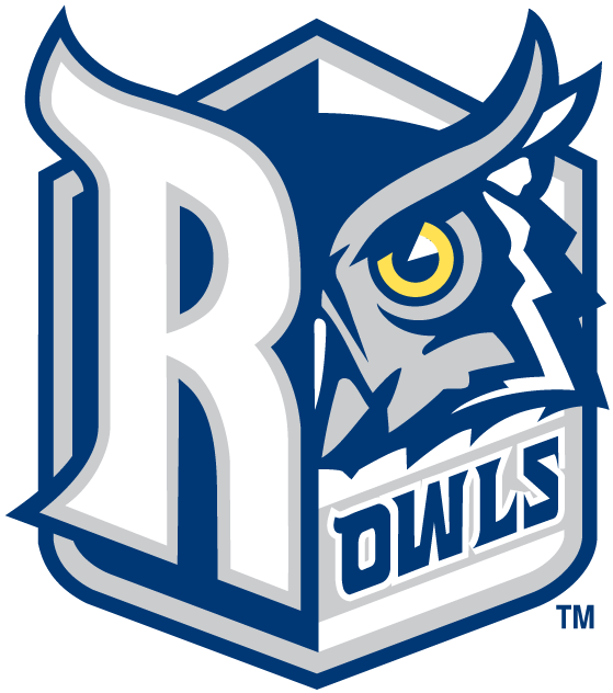 Rice Owls 2003-2009 Alternate Logo v2 iron on transfers for fabric